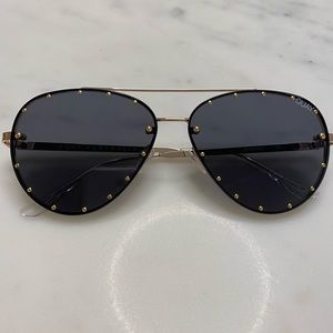 QUAY Australia x Jaclyn Hill Aviator Glasses